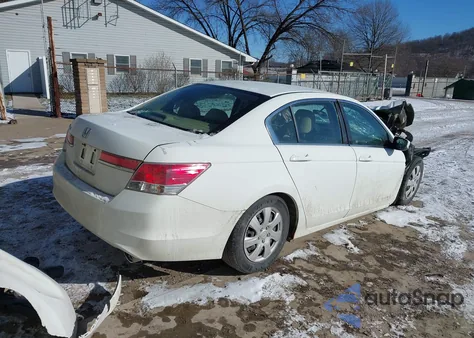 2012 Honda Accord 2.4 Lx from USA, damaged, VIN 1HGCP2F37CA056636